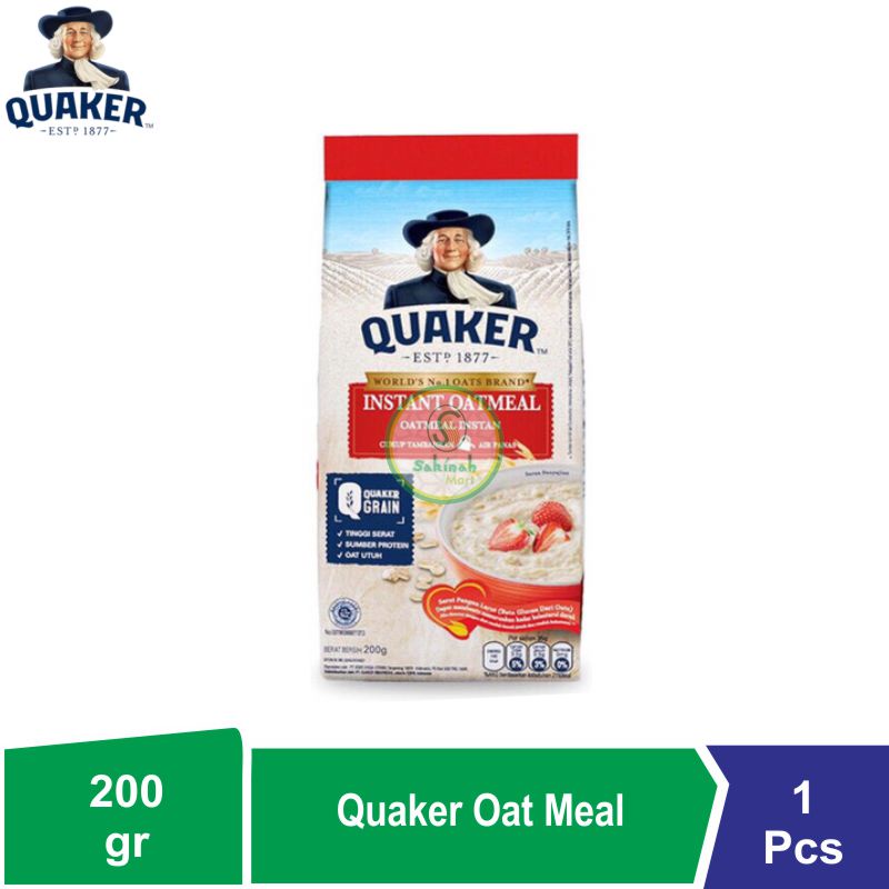 QUAKER Instant Oatmeal Cereal 200gr