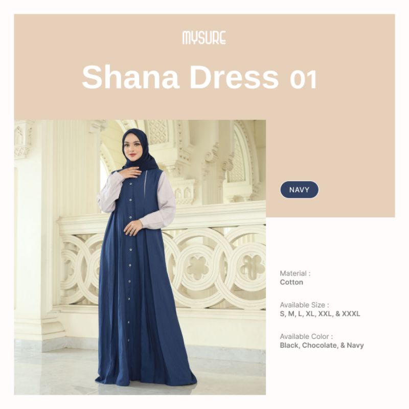 GAMIS SHANA DRESS 01 MY SURE