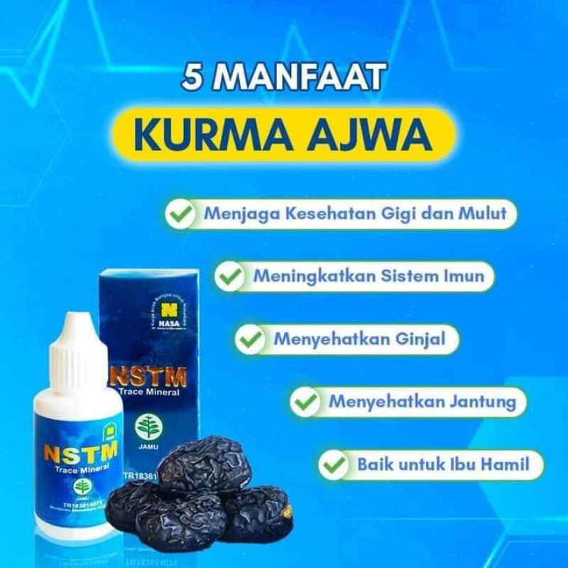 COD/NSTM/NSTM KEMASAN BARU/8IO NSTM/NASA SUPER TRACE MINERAL/NSTM NASA