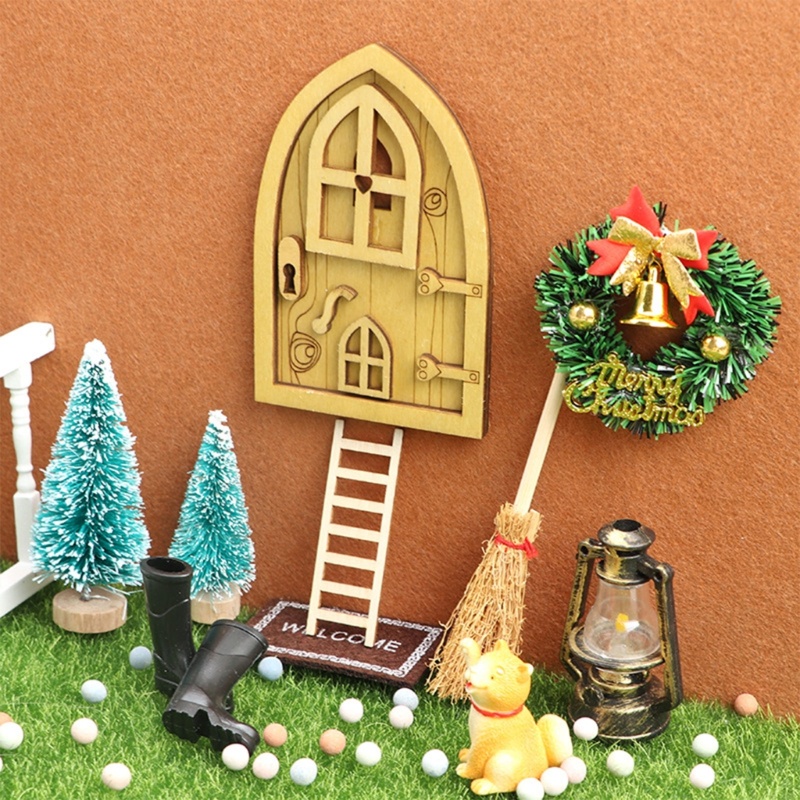 Zzz Mainan Miniatur Model Natal Skala 1: 12 Untuk Dekorasi Rumah Boneka