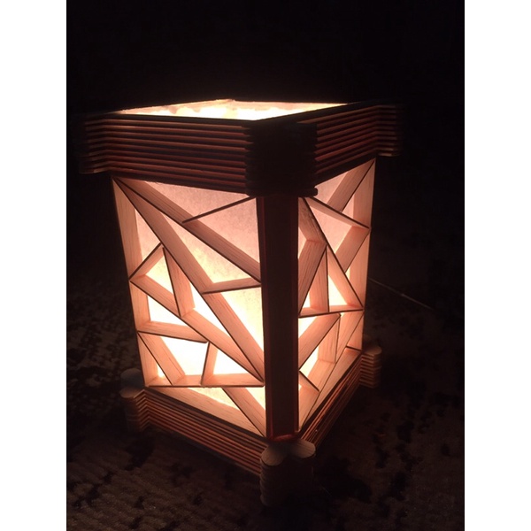 LAMPU HIAS / LAMPU TIDUR DARI STIK ES KRIM