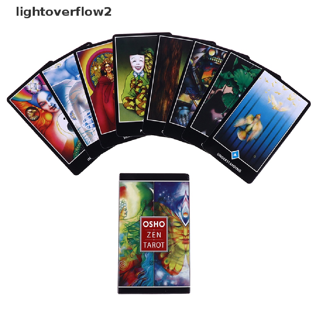 (lightoverflow2) Osho Zen Kartu Tarot Ramalan Ramalan Keluarga Untuk Pemula