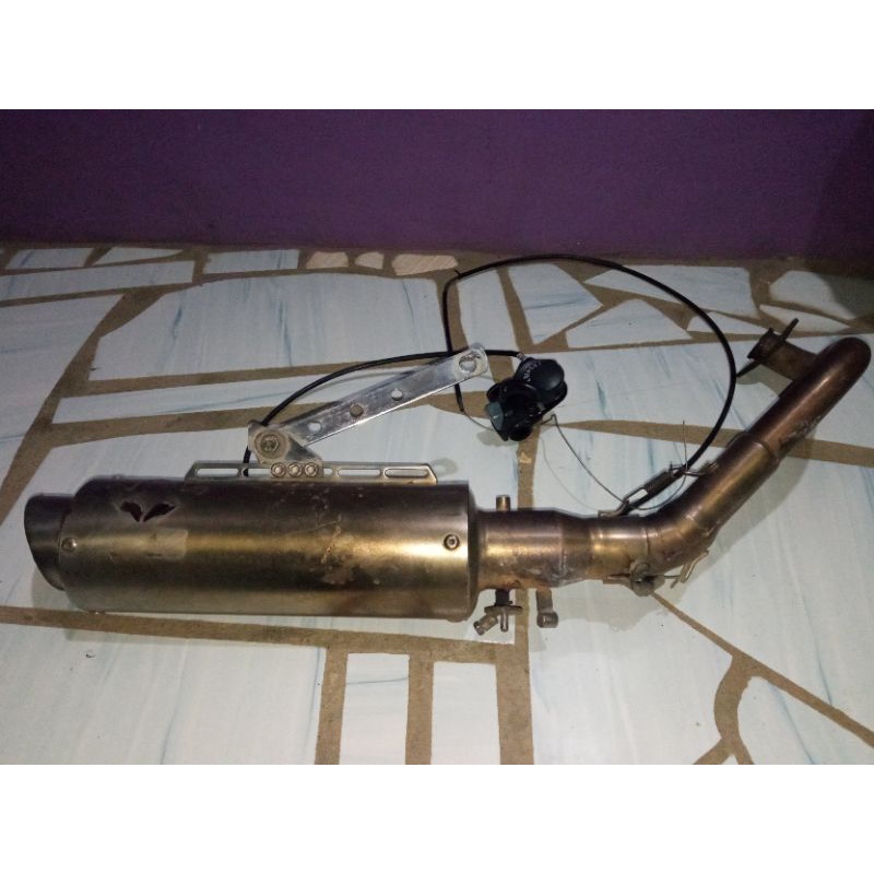 knalpot Ronin 3Tech 3 Suara motor Beat Karbu
