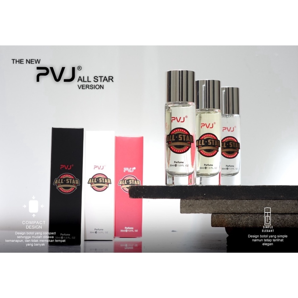PVJ ALL STAR ALL | PARFUM ORIGINAL DAN TAHAN LAMA | 30ML | PARFUMKU INDONESIA