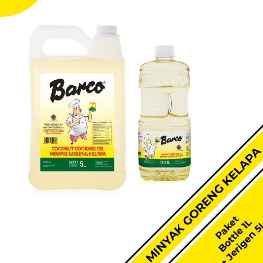 

Diskon✔️Paket Hemat!! Minyak Goreng Barco Jerrycan 5 ltr & Botol 1 ltr|KD4