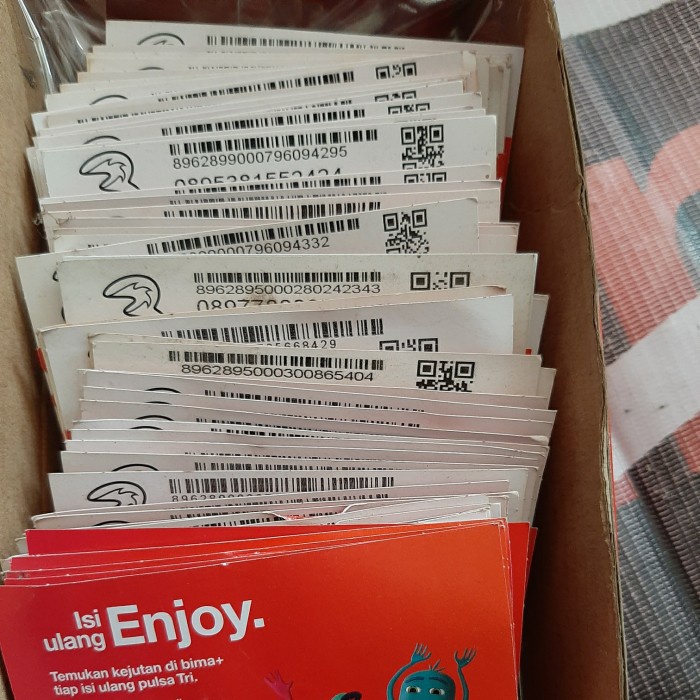 KARTU PERDANA KOSONG (KPK) TRI, THREE, 3 4G