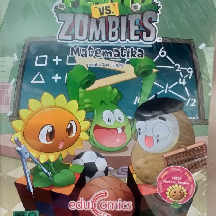 komik plants vs zombies MATEMATIKA