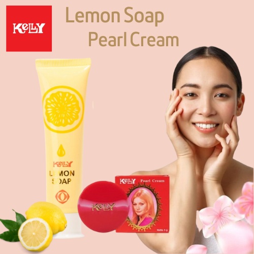 Kelly Pearl Cream &amp; KELLY LEMON SOAP