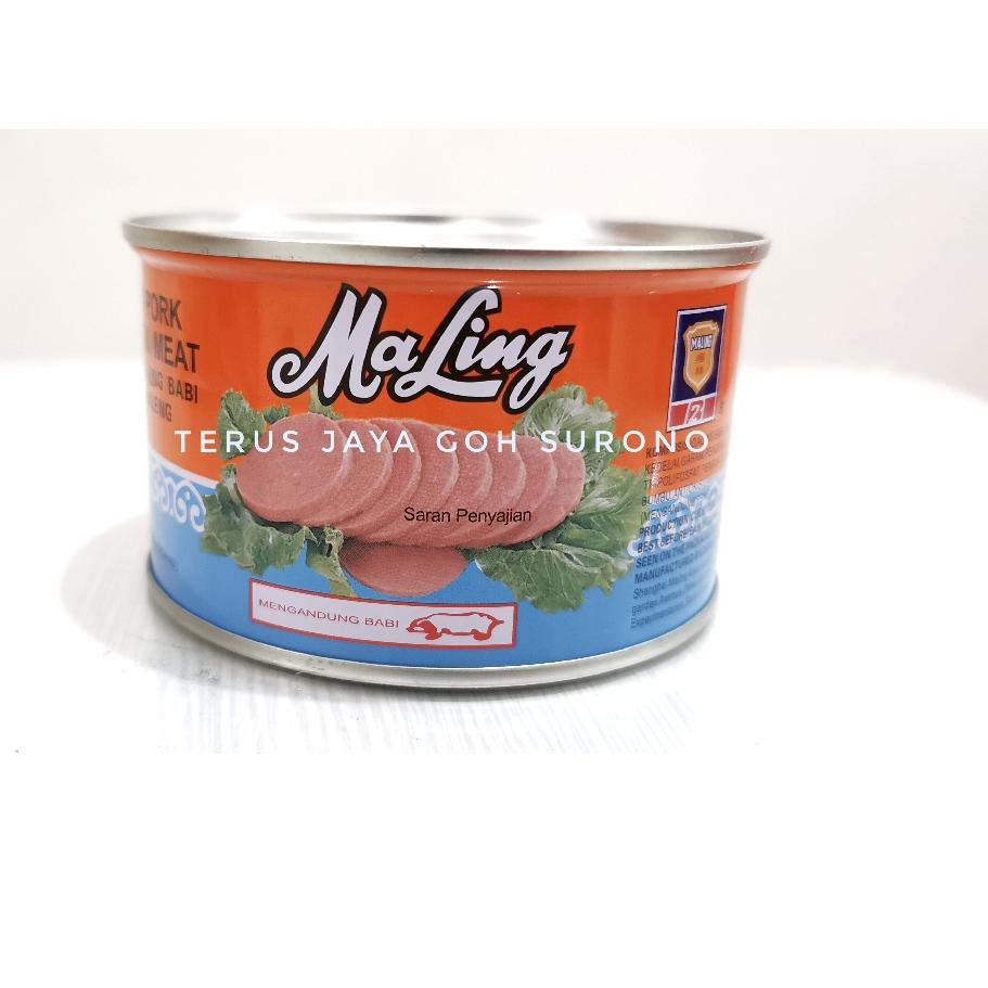 

✨TERBARU✨ Maling Pork Luncheon Meat 397g Daging Babi Ma Ling 397g buruan