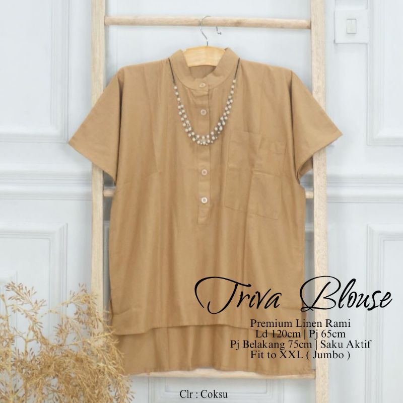 TRIVA BLOUSE ATASAN TERBARU