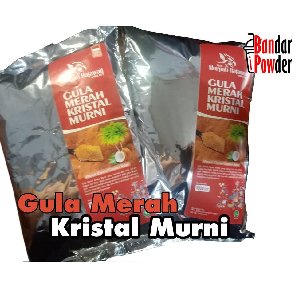 

BRANDS FESTIVAL Bubuk Gula Aren Organik 1kg - Brown Sugar Kristal murni - Bandar Powder gas !!