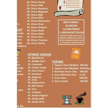 

BISA COD ✔️Cappucino Powder Drink Bubuk Minuman 1kg|KD2