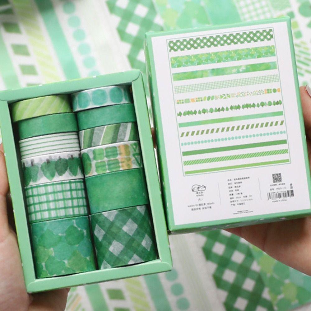 Preva 12Rolls/Set Washi Tape Baru Lucu Segar Scrapbooking Gadis Hati Little Fresh INS DIY Bahan