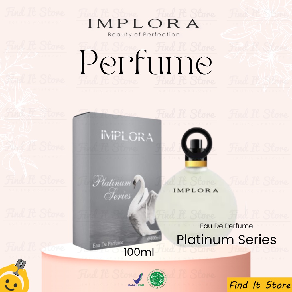 Implora Parfum Eau De Perfume Toilette EDP Parfume Angsa Pita Minyak Wangi BPOM