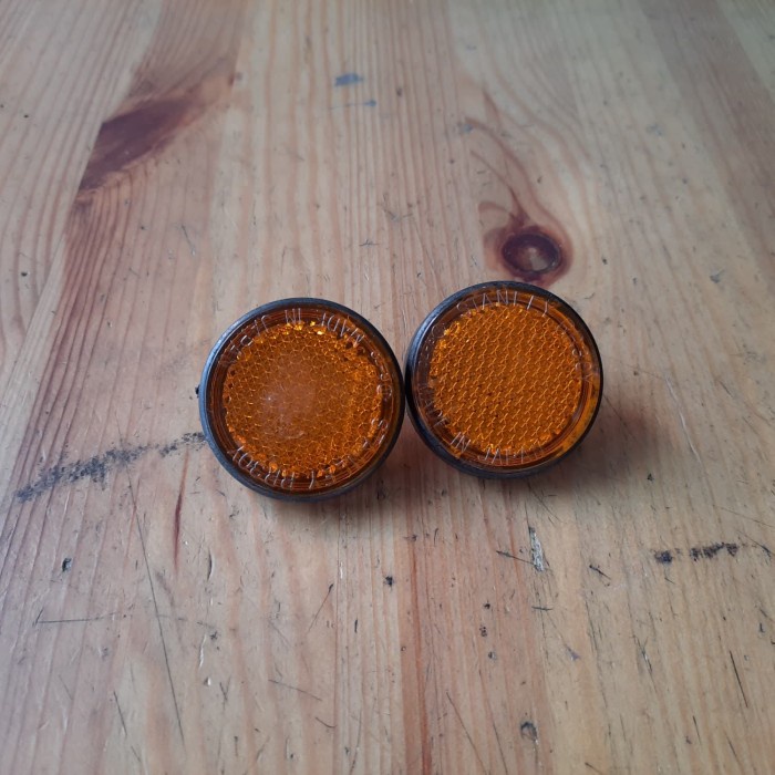 Mata Kucing Cat Eye Mini Reflektor Yamaha V75 V80 L2G YB100 Drat 8