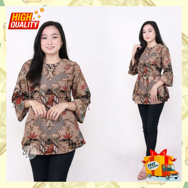 Buju Remaja Impor Atasan Cewe Fashionable Blouse Dewasa Casual Atsan Cewek Formal Batik Model Terbar