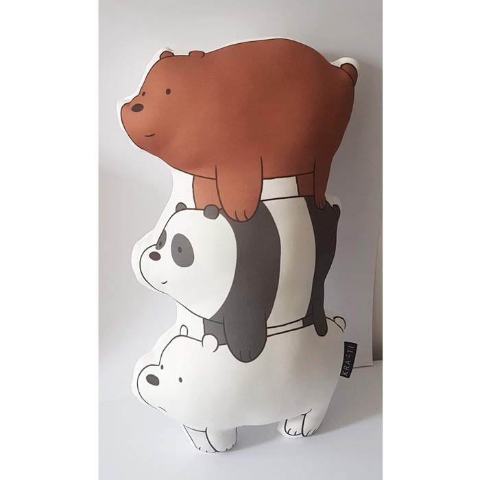 

We Bare Bears Plushies Stack