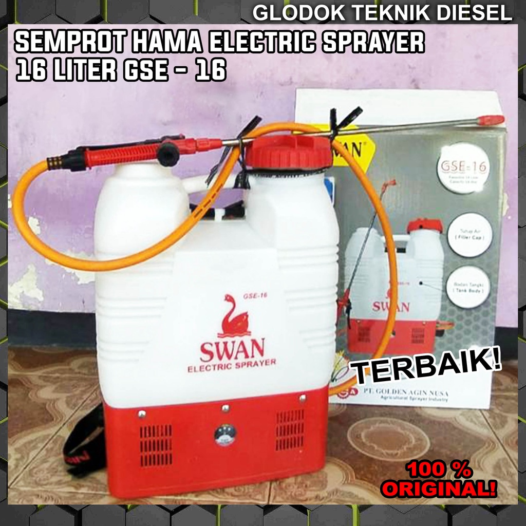 Jual Swan Alat Semprot Hama Elektrik L Electric Sprayer Gse Liter