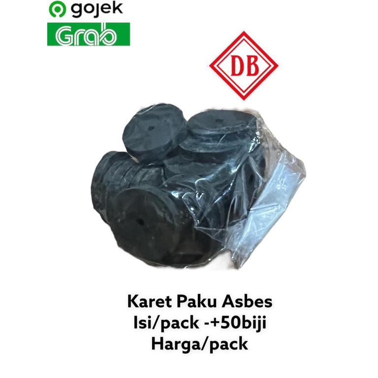 Jual DB KARET PAKU ASBES PER PACK ISI 50 KARET PAKU PAYUNG KARET PAKU SENG Shopee Indonesia