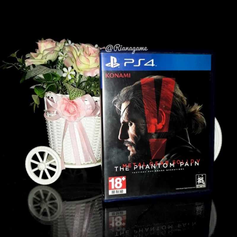 BD Kaset PS4 PS5 Metal Gear Solid V Phantom Pain MGS 5 Game CD PS 4 5 Original Playstation Bekas Second