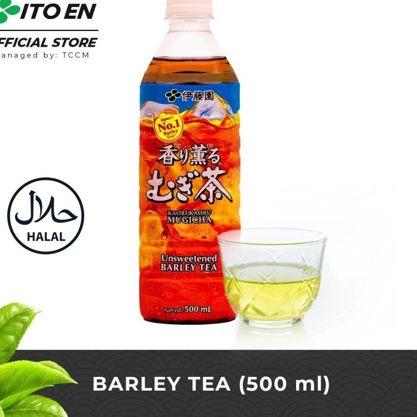 

Fresh Product--ITO EN Unsweetened Barley Tea 500 ml @3 pcs - Teh Barley Bebas Gula