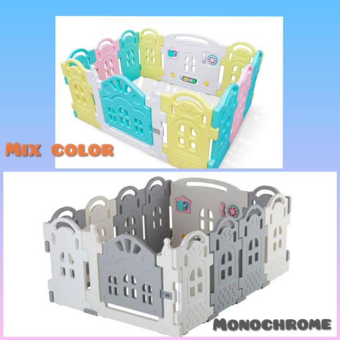 Pengaman Parklon Fence 10+2 Pagar Bayi Seperti Coby Haus