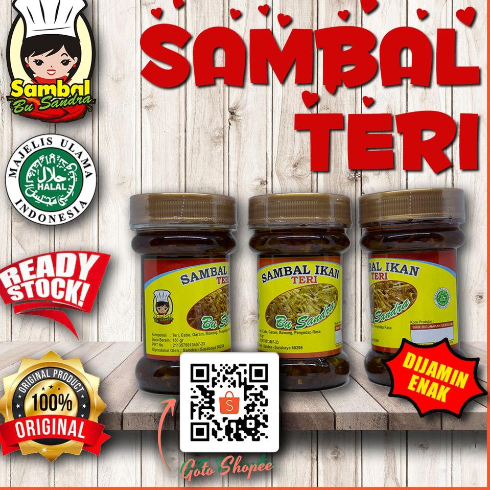 

⇡ Sambal Bu Sandra - Teri ღ