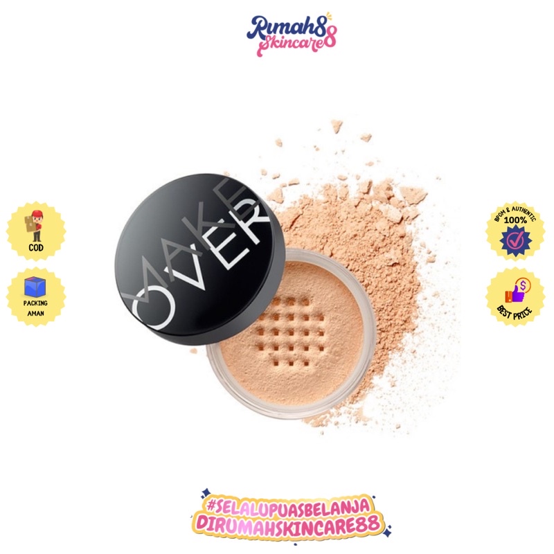 MAKE OVER Silky Smooth Translucent Powder - Bedak Tabur