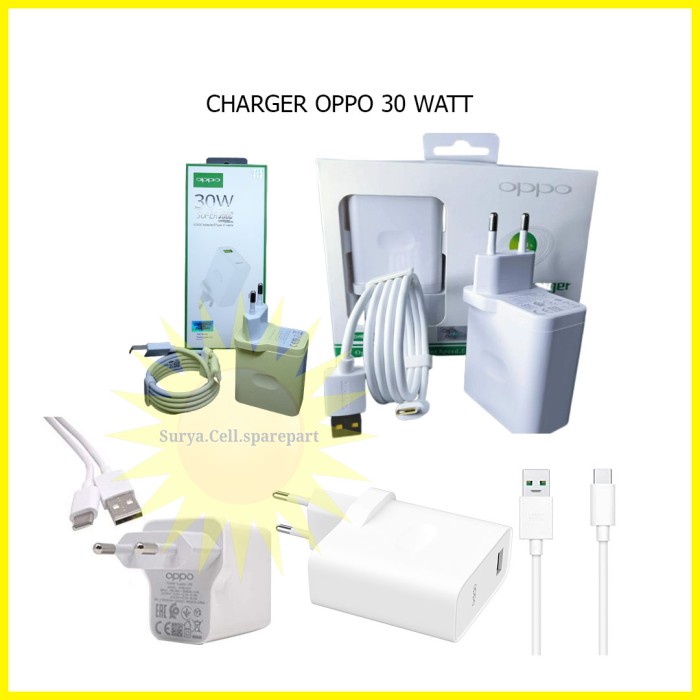 Charger Type c 30 Watt Rlm 7 Pro For Reno 4 Fast Charging Type C 30W