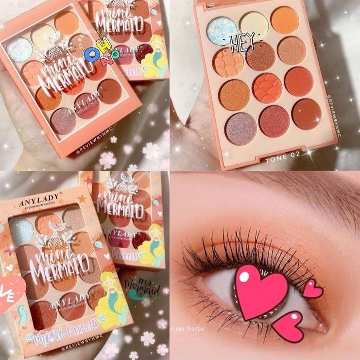 Terdepan--NEW(ECER)ANYLADY MINI MERMAID/SWEET ICE CREAM EYESHADOW