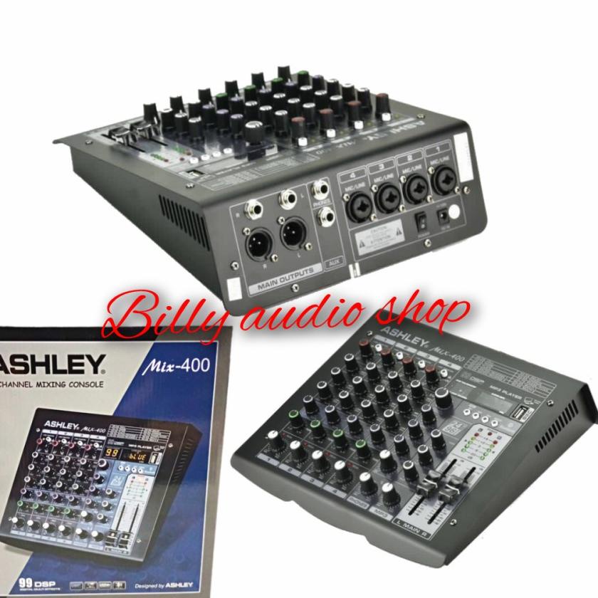 Siap Kirim Mixer Ashley Mix 400, Better 4  DAN PREMIUM 4 Original 4 Channel Bluetooth 99dsp