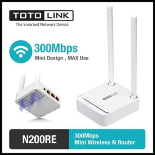 Totolink N200RE V5 Versi 5 Versi5 Router Wireless WiFi 2 Antena N