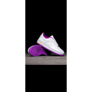 Nike AF 1 Low PS Fuschia Gloss Purple White Pink Original