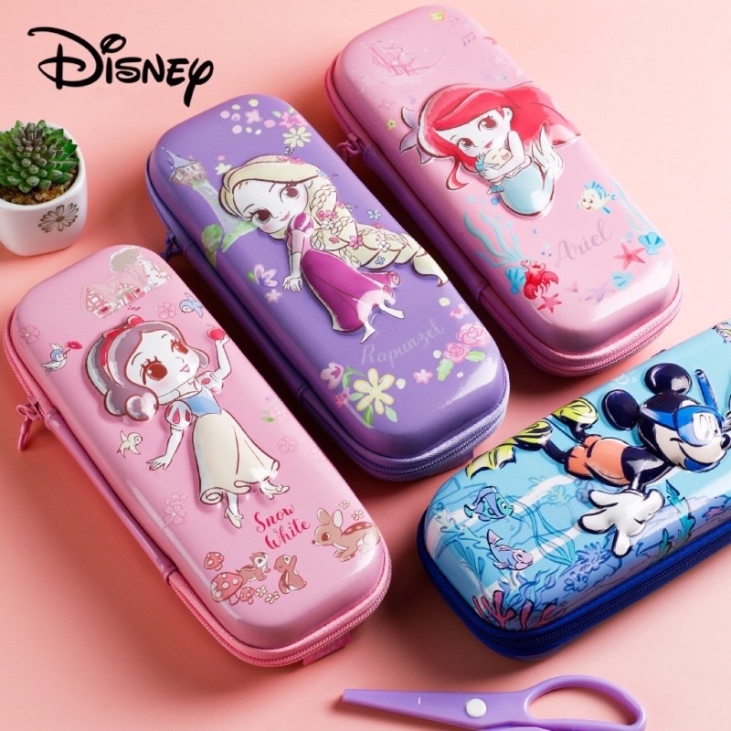 disney 3d eva material hard case pencil box kotak tempat pensil Disney