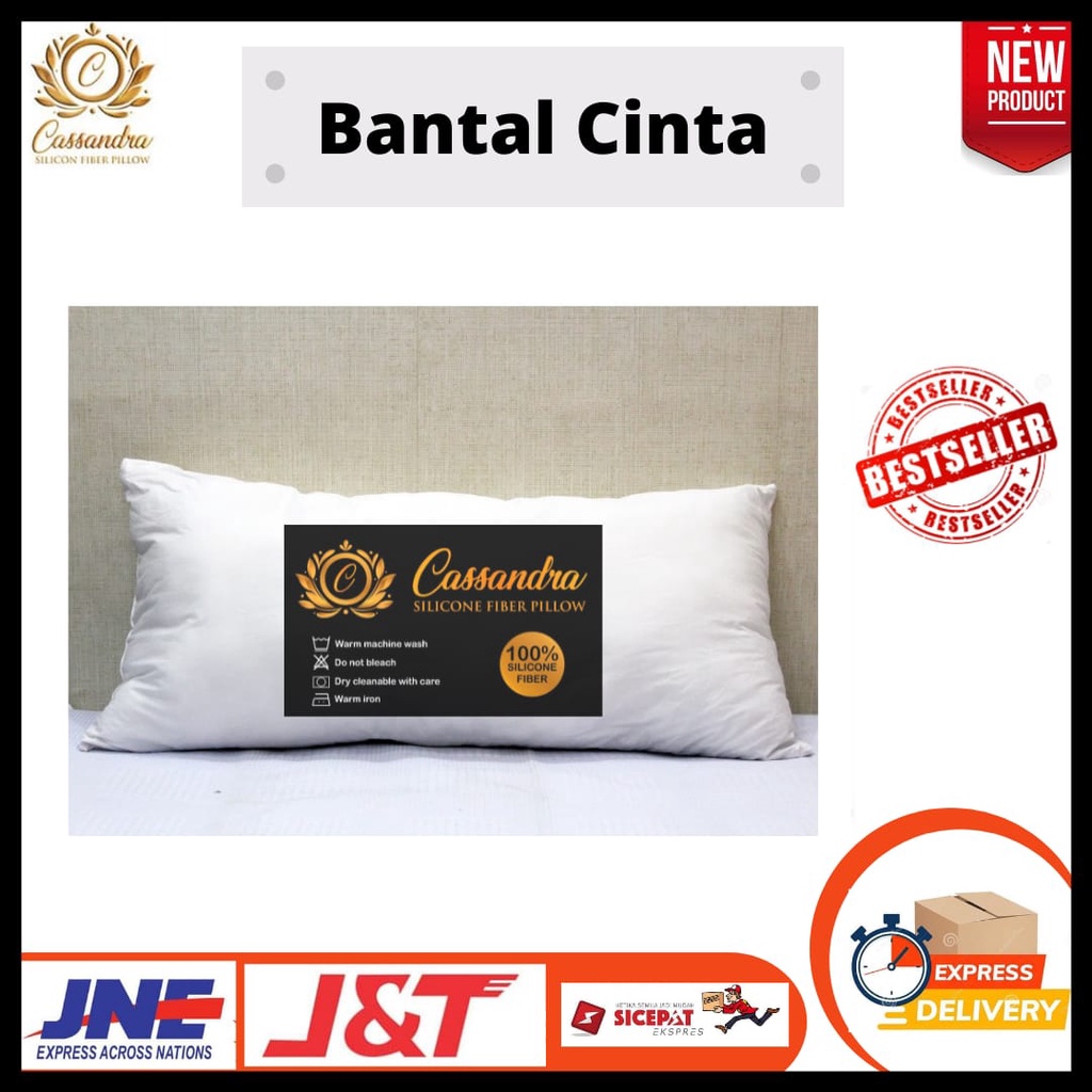 Bantal Cinta Panjang Jumbo Isi Silikon Dewasa