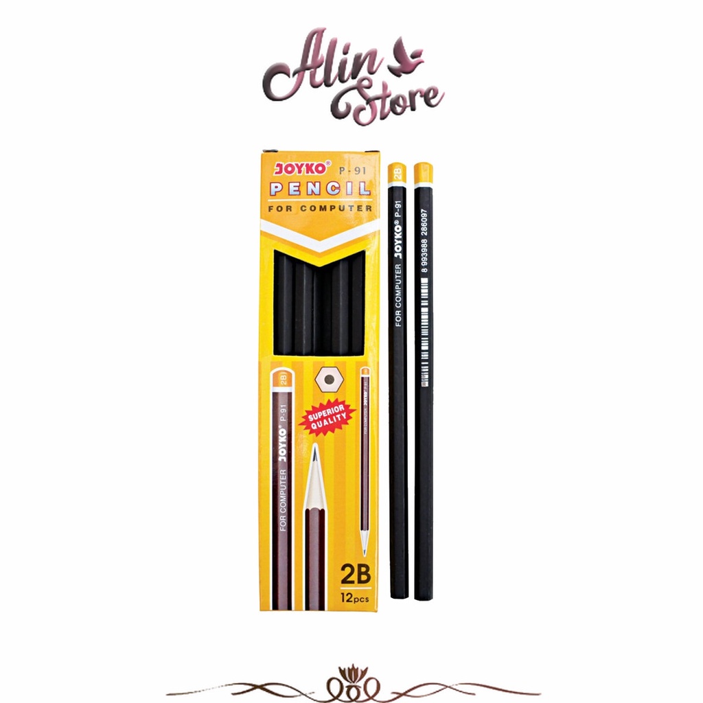 

Pensil Tulis P-91 2B Joyko