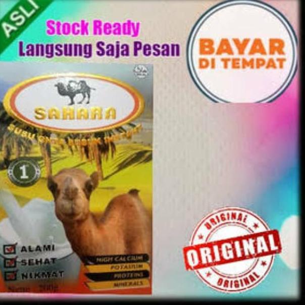 

Terlaris Today Sahara Susu Onta Enak Plus Colostrum Original , Susu Unta Sahara Asli, Dus Masih yg Lama Yaa !