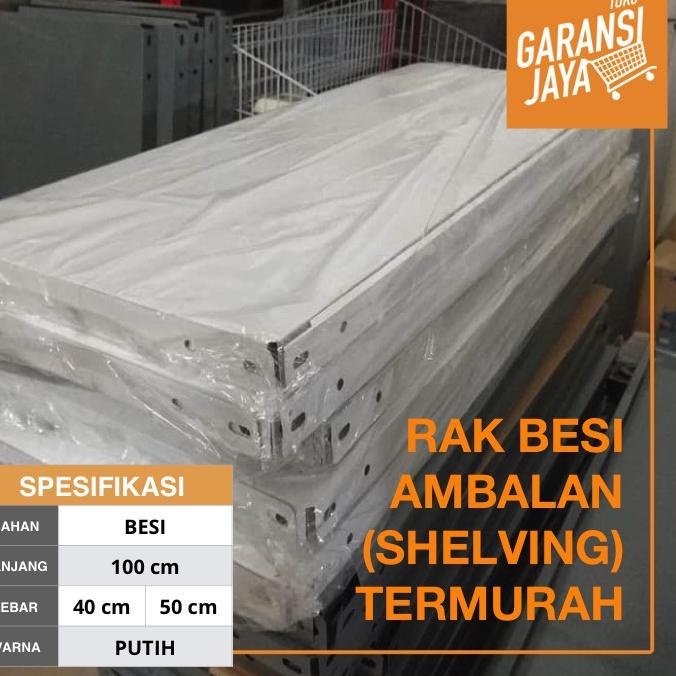 E9K5 Plat Besi alan (100x40cm) Rak Siku Lubang VA0