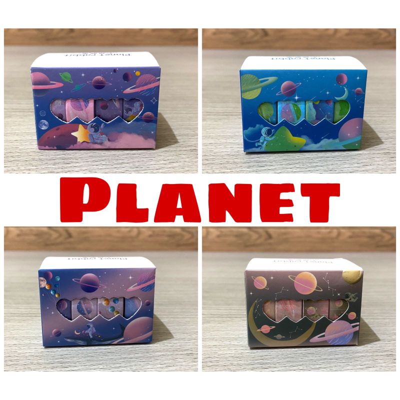 

Isolasi Lem Kertas / Masking Tape / Washi Tape Karakter Planet