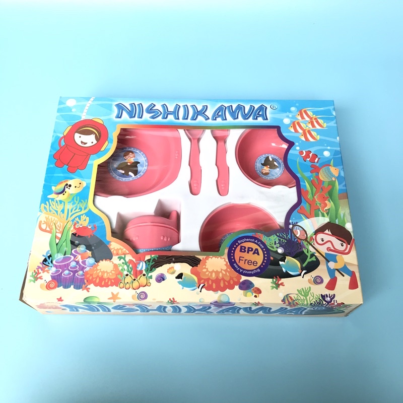 tempat makan bayi nishikawa/feeding set