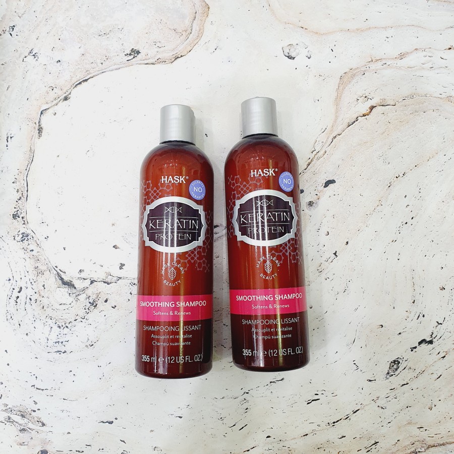 Jual HASK Keratin Protein Smoothing Shampoo 355ml Shopee Indonesia