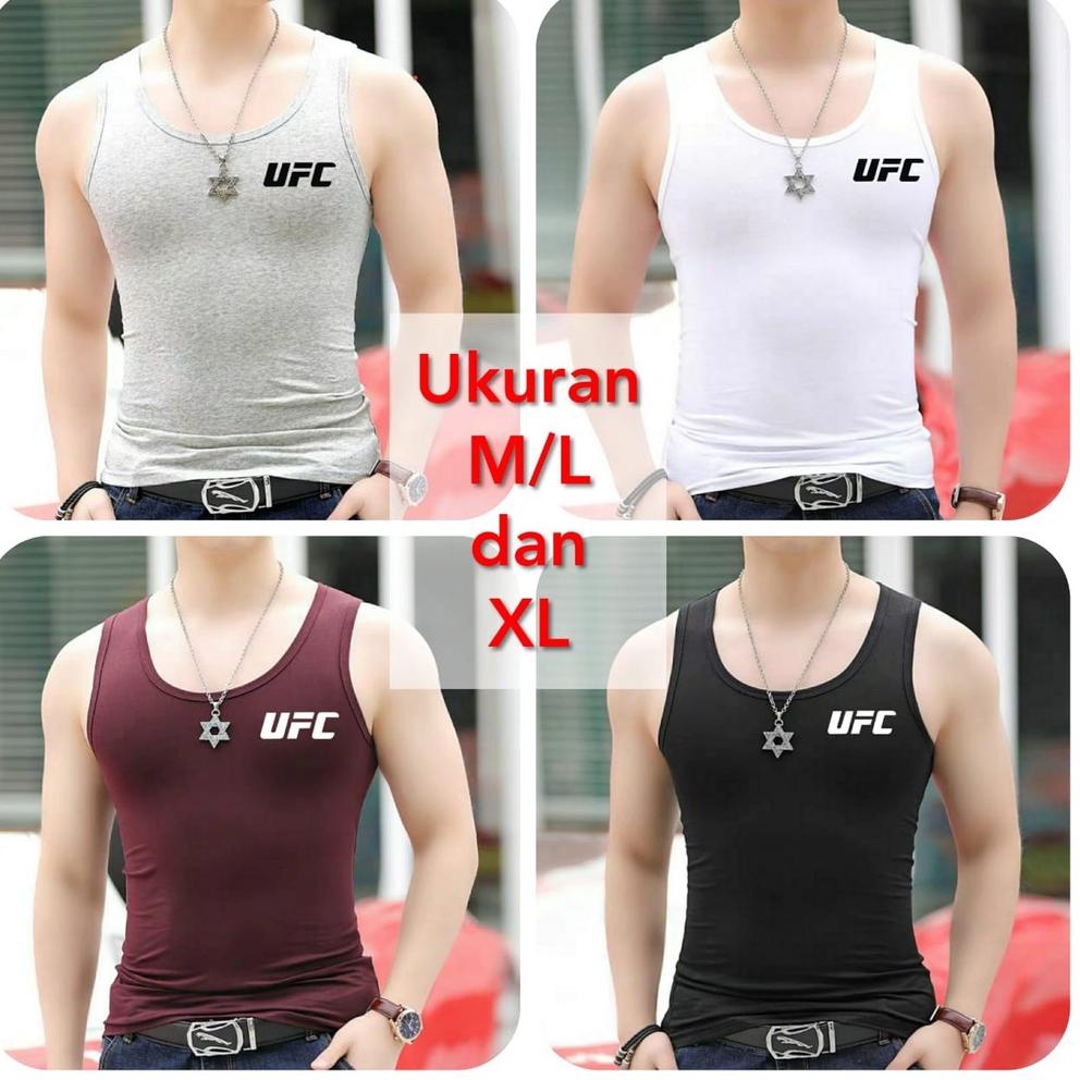 ㋿ bisa COD / SINGLET UFC - AFOLATO READY 2996 ✤