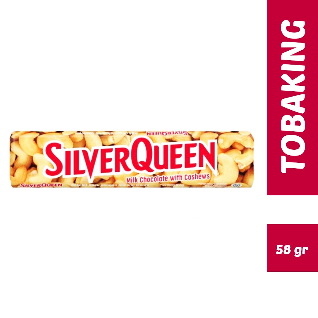 

Silverqueen Milk Chocolate Cashew 55 gr Silver queen