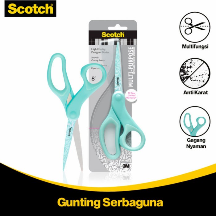 

Aman 3M Scotch Gunting Stainless Steel Multipurpose 1428 Promo