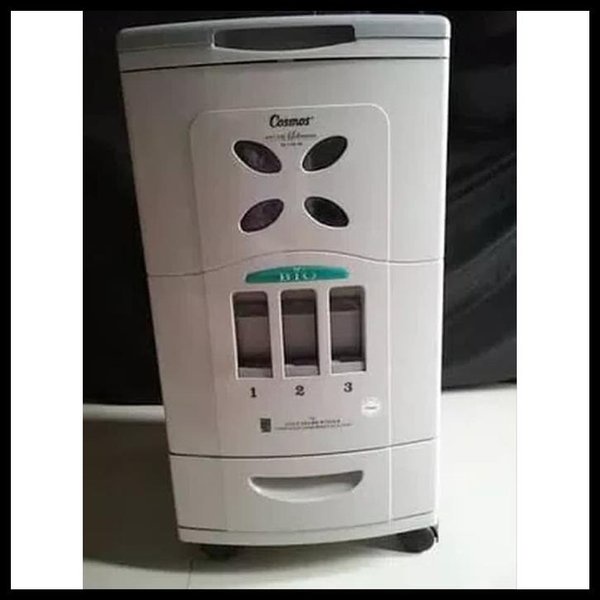 RICE BOX ORIGINAL COSMOS 18 BIO 18 LITER / 18 KG PENYIMPAN BERAS ANTI KARAT ANTI KUTU ANTI APEK