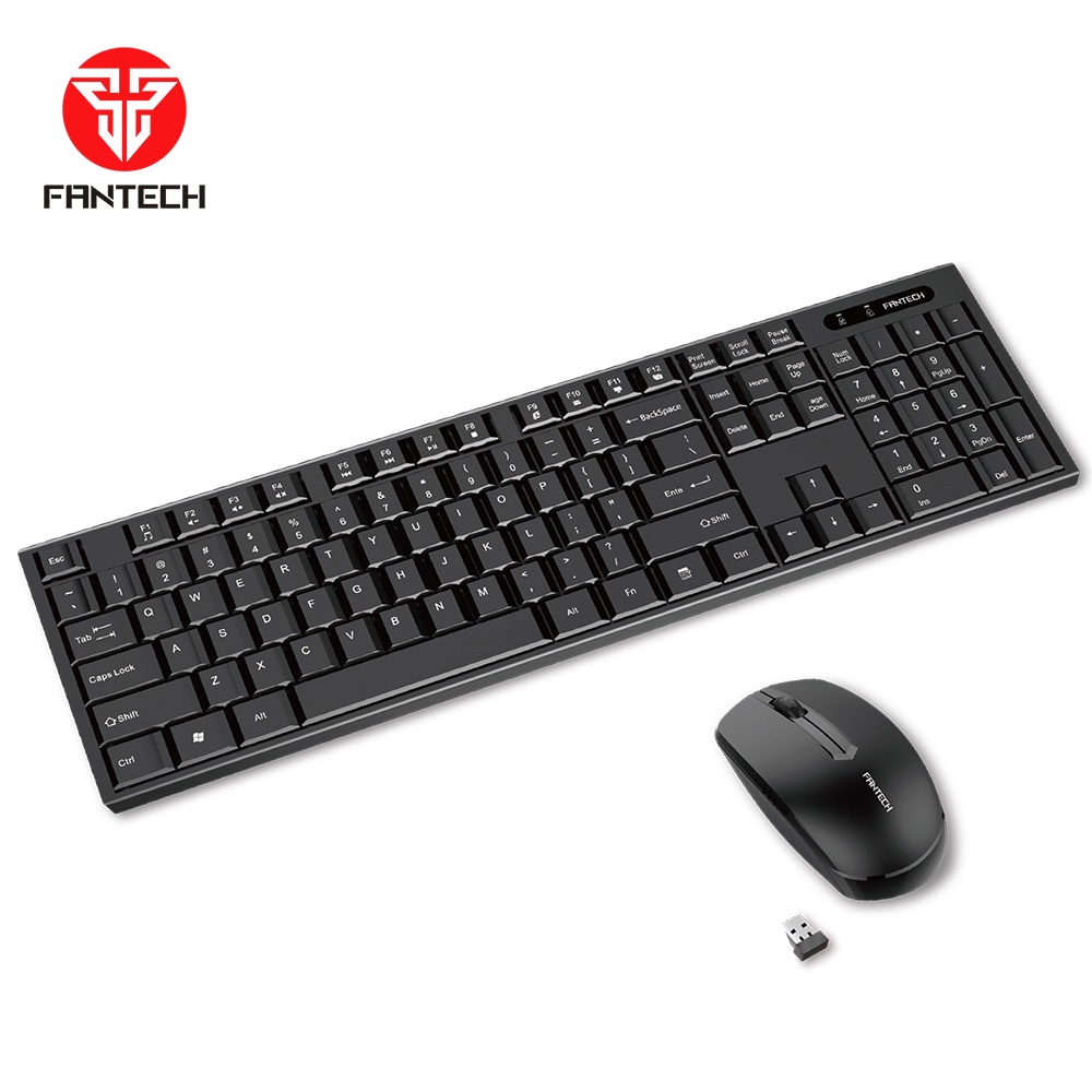 Fantech Keyboard Mouse Wireless WK893