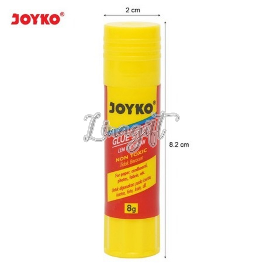 ( Ecer 1 Pc ) JOYKO - GLUE STICK - LEM BATANG PEN STIK - KERTAS PAPER GLUE STICK 6GR, 8GR, 15GR, 25GR