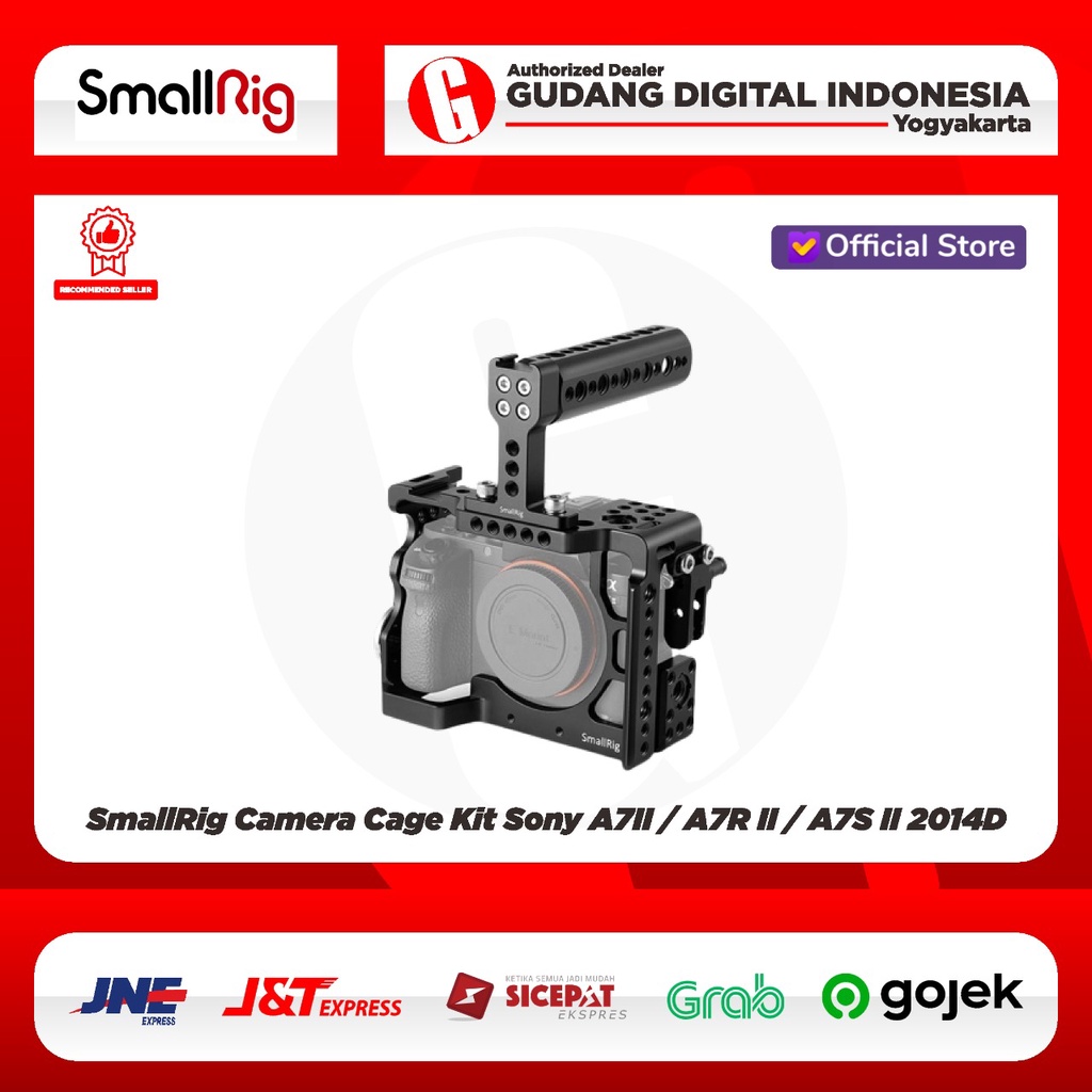 SmallRig Camera Cage Kit Sony A7II / A7R II / A7S II 2014D