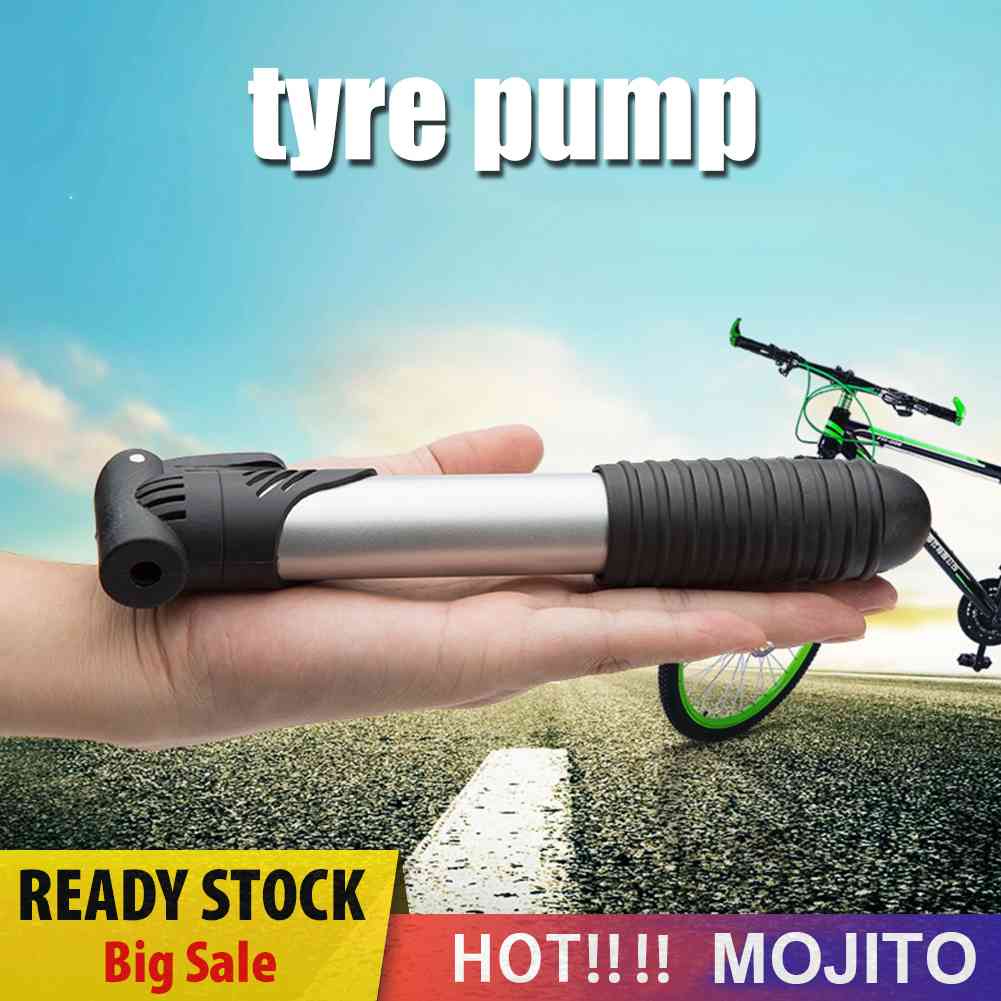 Pompa Ban Sepeda Mini Portabel Bahan Aluminum Alloy