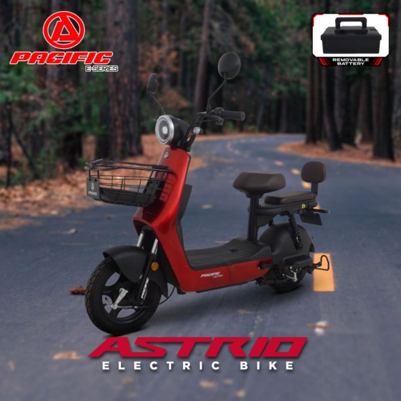 SEPEDA LISTRIK PREMIUM PACIFIC ASTRIO - ELECTRIK BIKE